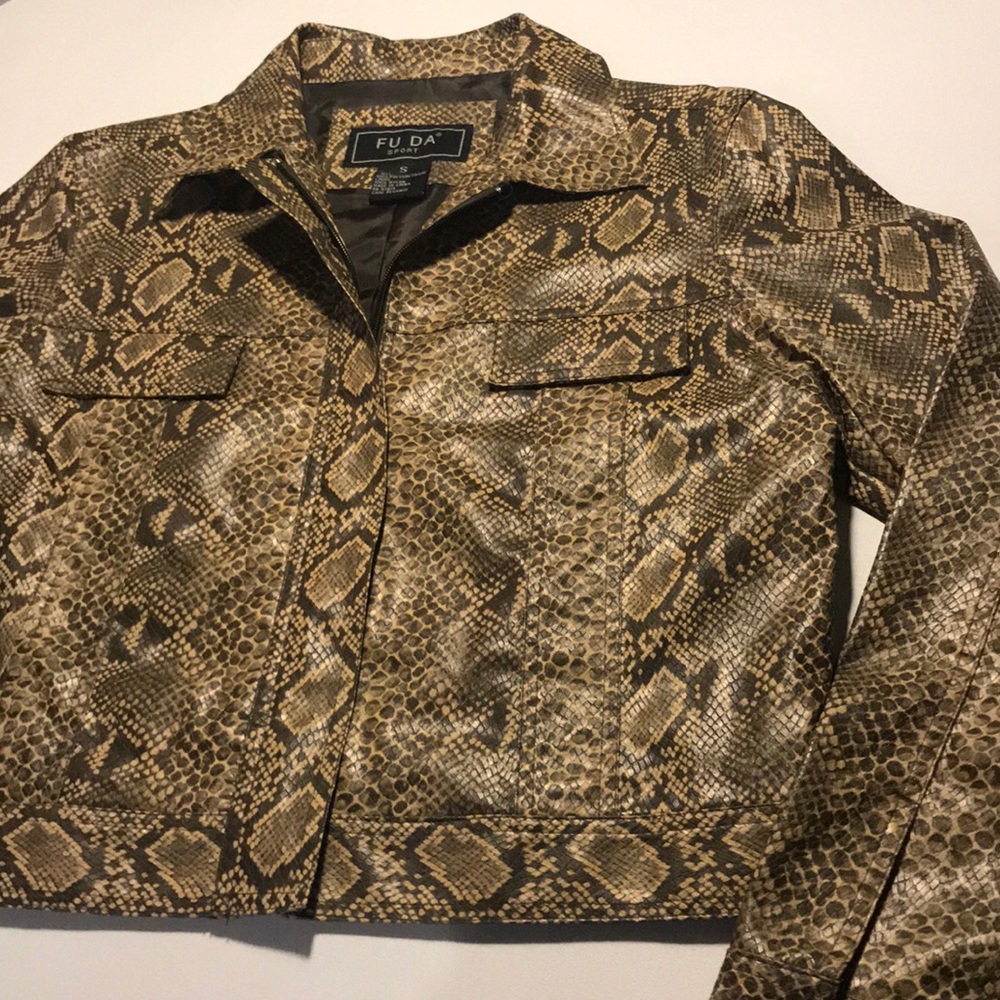 Fuda Sport Brown & Tan Jacket